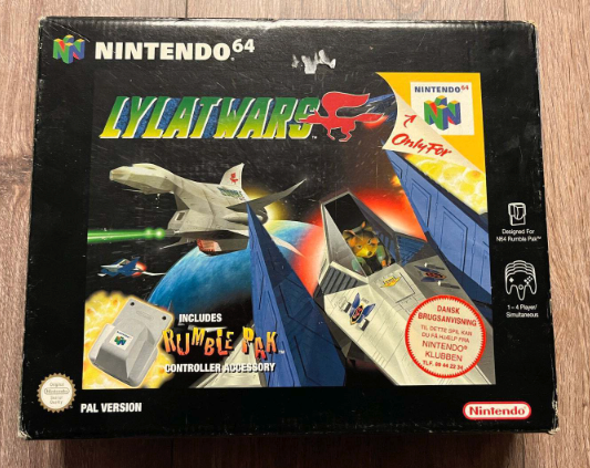 Lylat wars big pack, N64