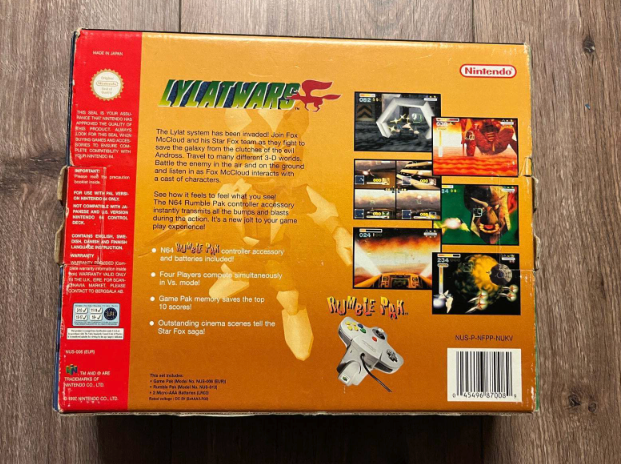 Lylat wars big pack, N64