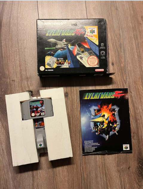 Lylat wars big pack, N64