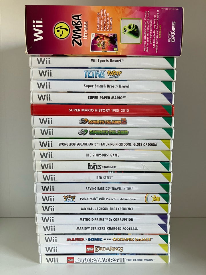 Nintendo Wii spil sælges Nintendo