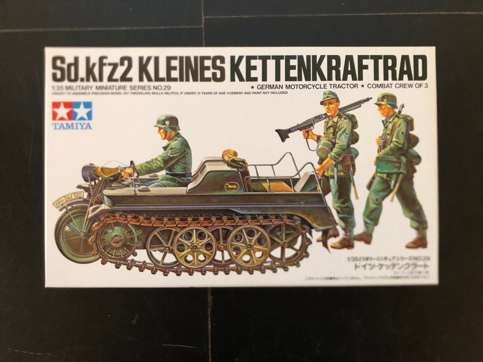 Byggesæt, Tamiya Sd.Kfz2 Kleines