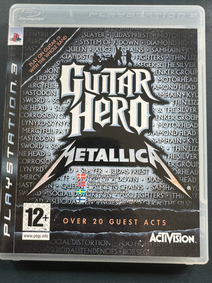 Guitarhero - Metallica  PS3