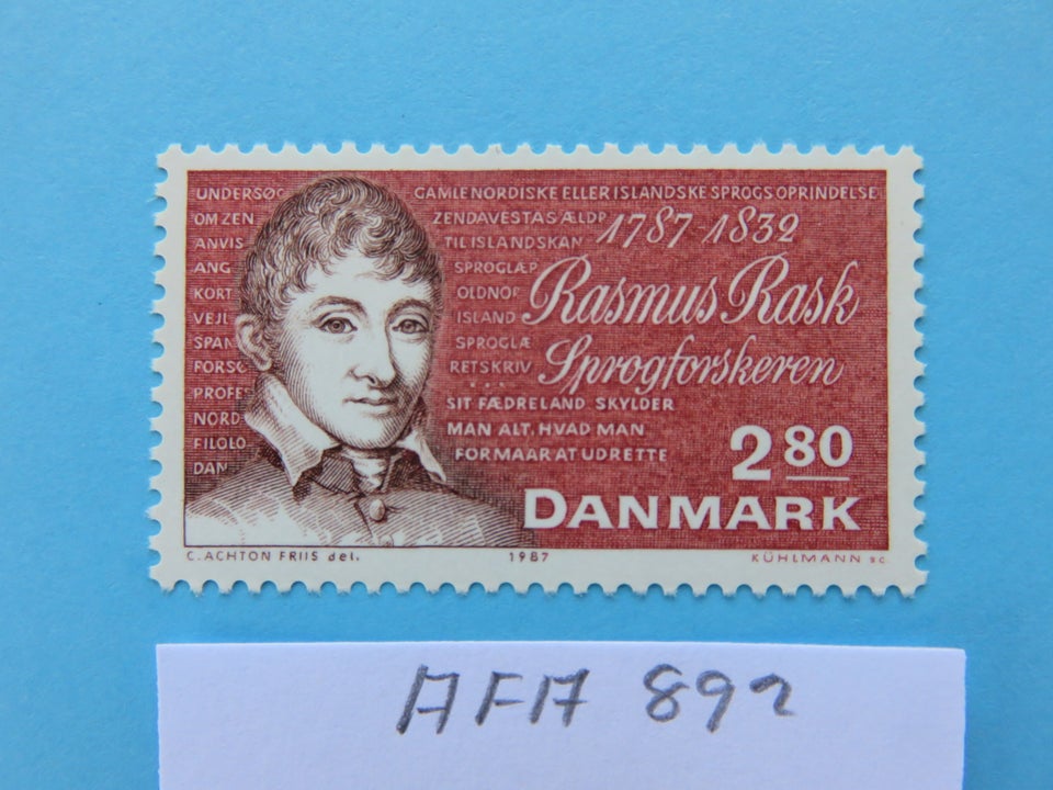 Danmark, postfrisk, AFA 892