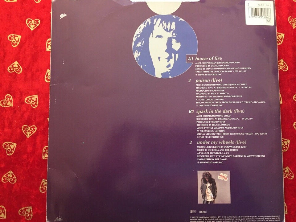 Maxi-single 12" Alice Cooper