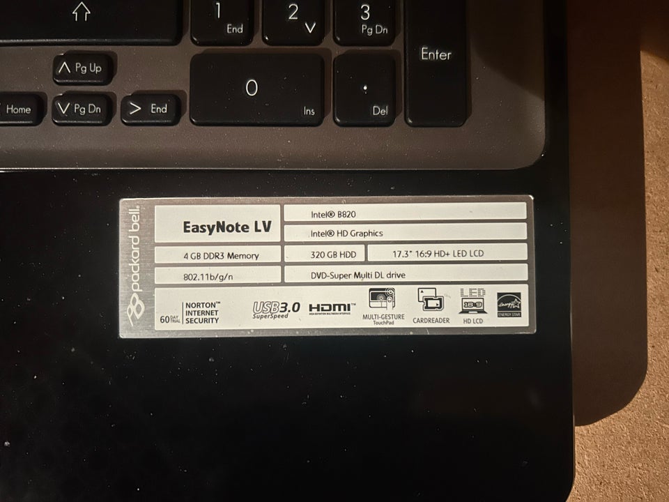 Packard Bell Easynote LV, 1,70 GHz,