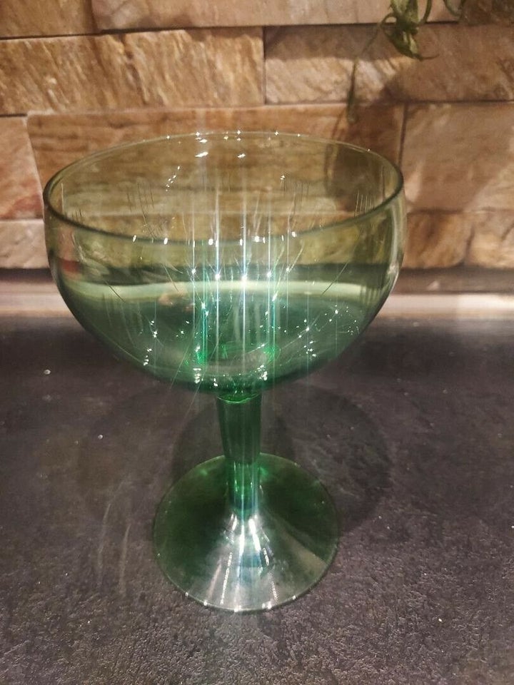 Glas Vibeholm hvidvinsglas grøn