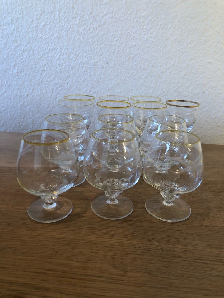 Glas, Portvinsglas og cognacglas ,