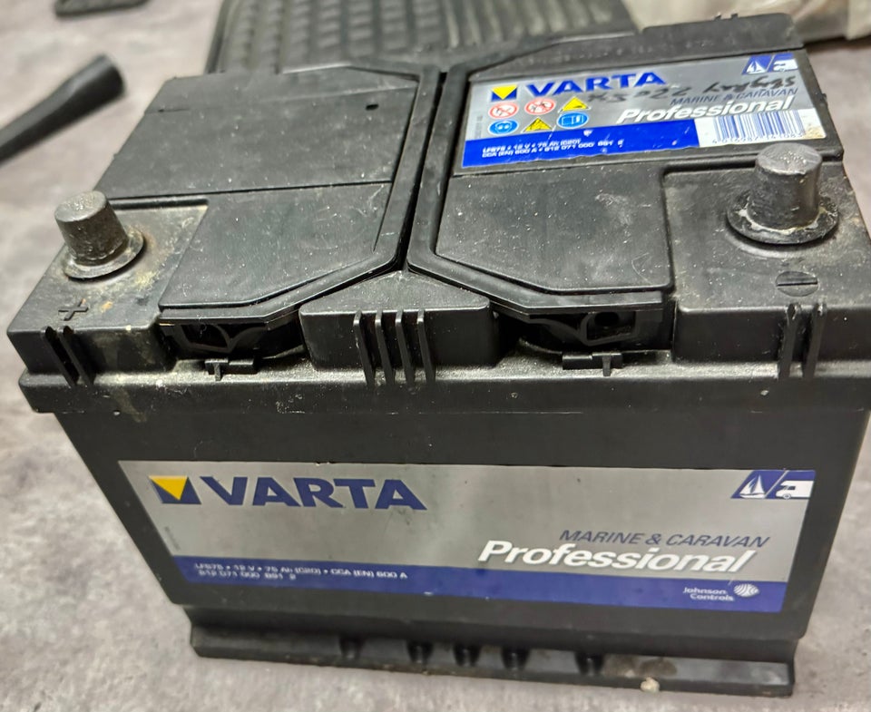 Bådbatteri. Varta LFS 75 Pr...