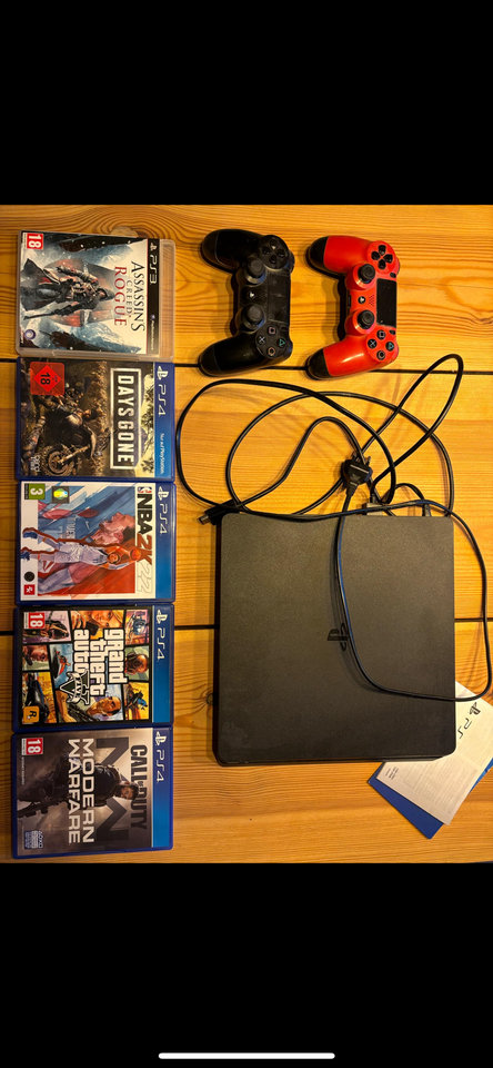 PlayStation 4 med spil, PS4,