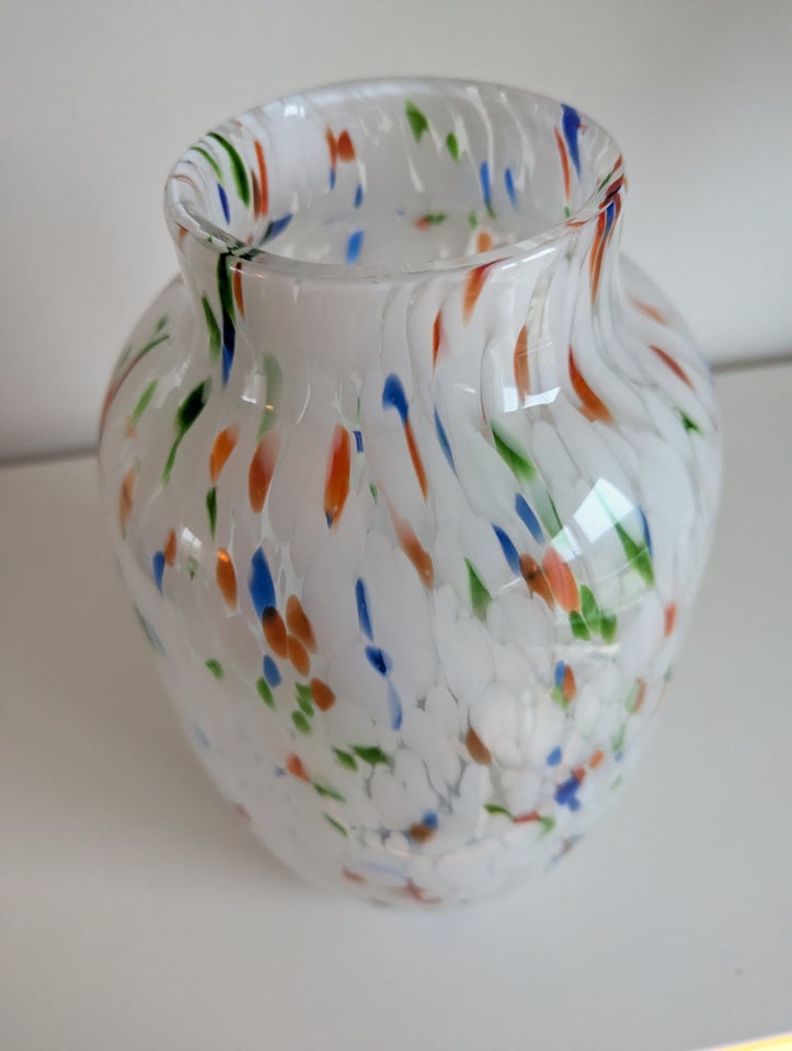 Vase, Glasvase, Hay