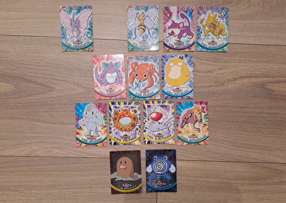 Samlekort, pokemon topps trading