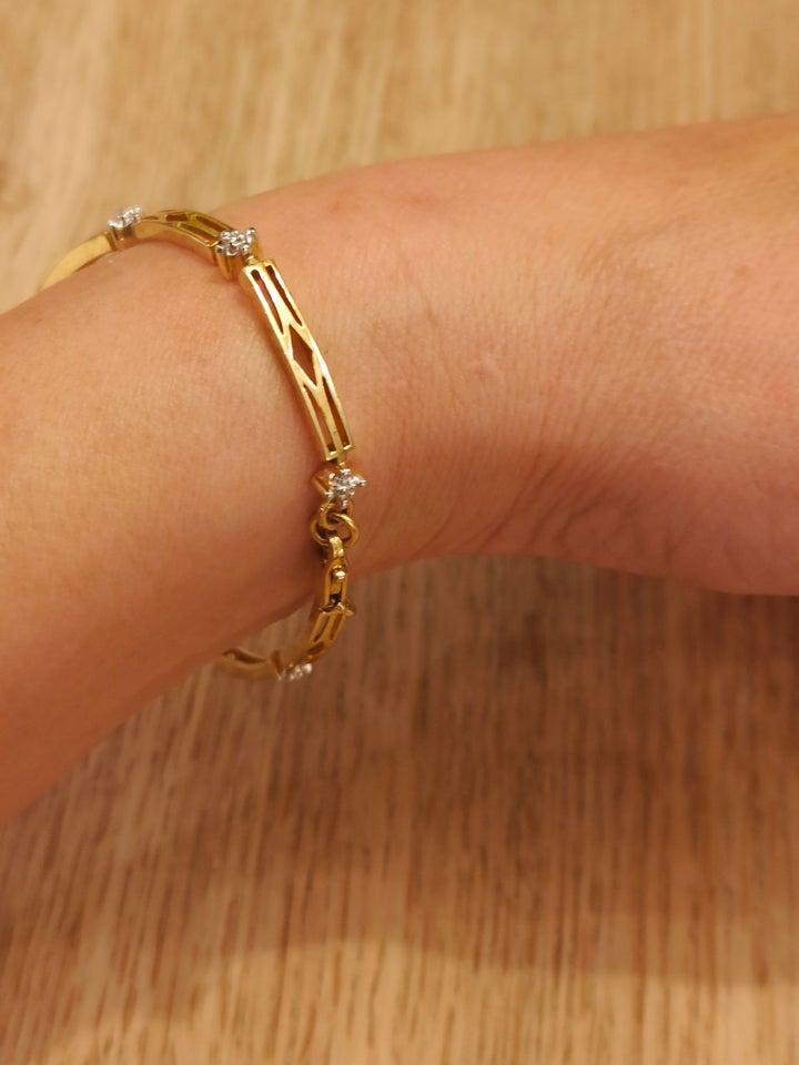 Armbånd, diamant, 0,03 ctw