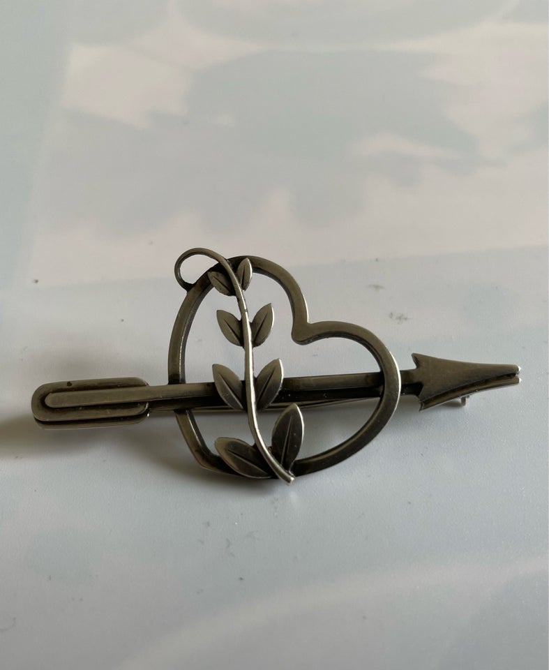 Broche, sølv, Georg Jensen