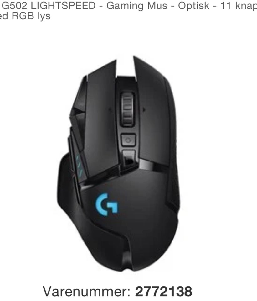 Mus, trådløs, Logitech