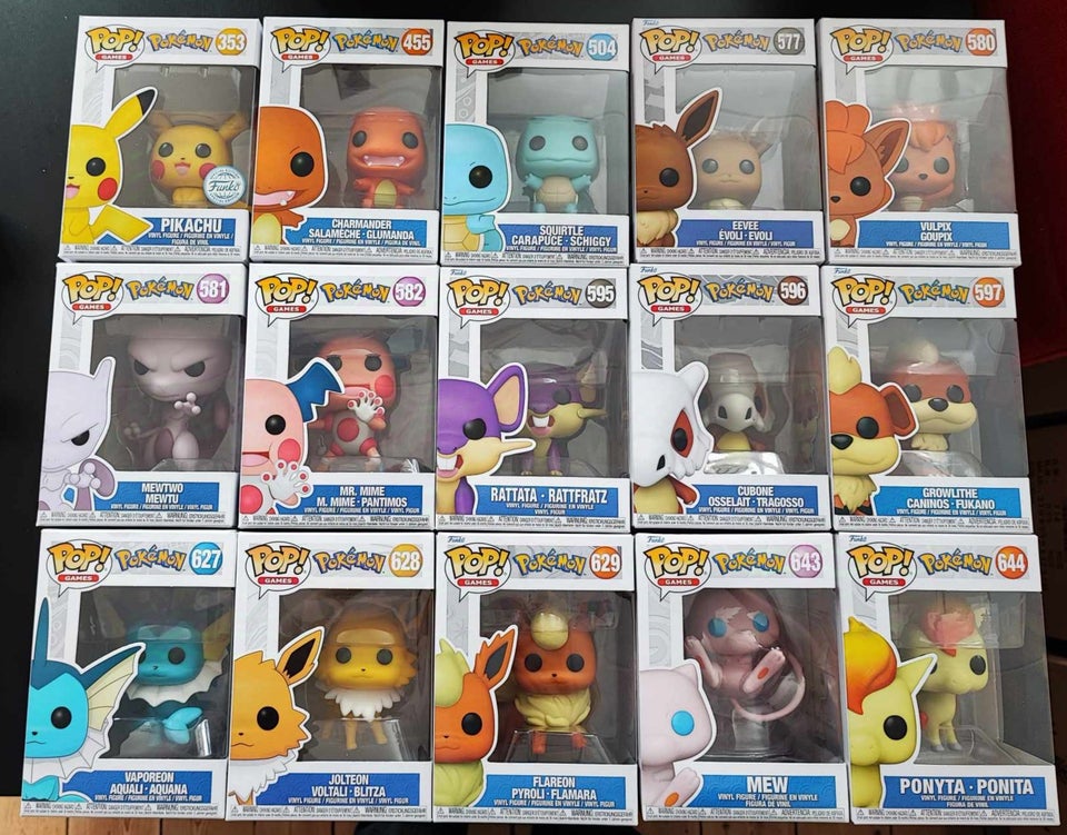 Pokemon, Funko Pop