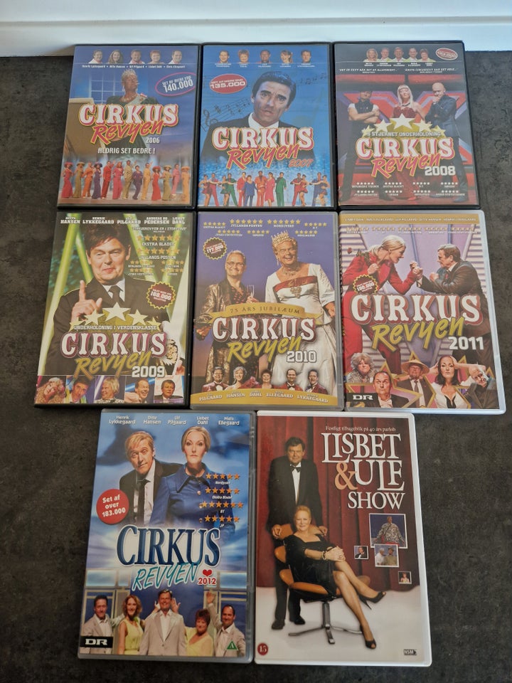 Cirkus Revyen - samling, DVD,