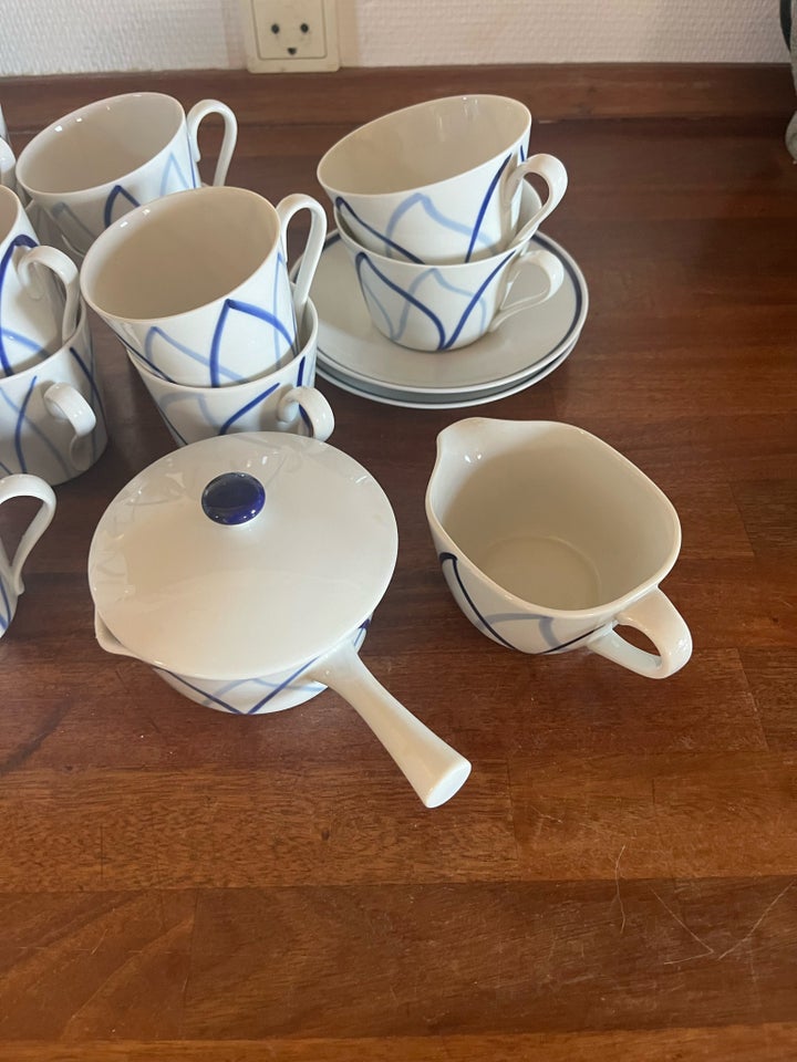 Porcelæn Kaffestel  Lyngby