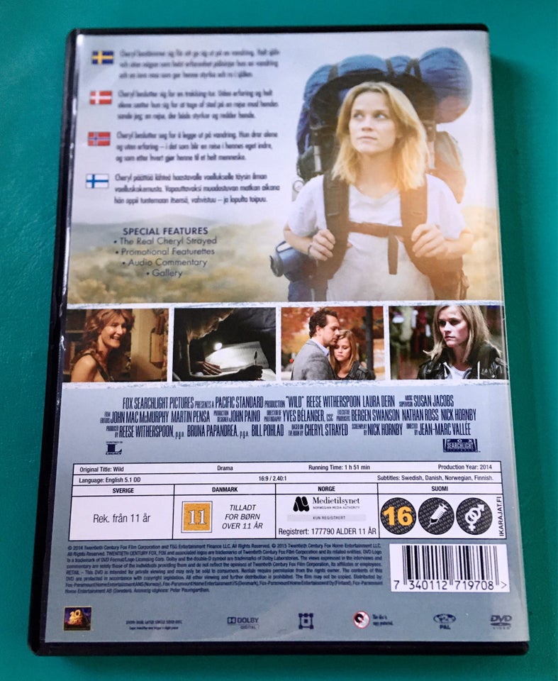 Wild, DVD, drama