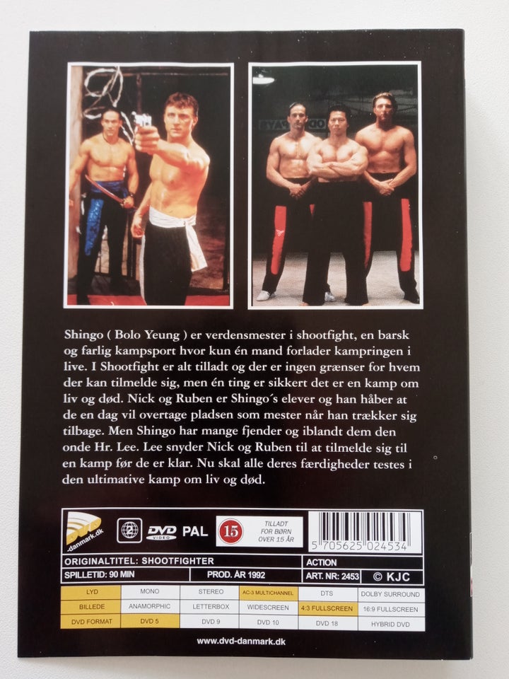 Shootfighter DVD action