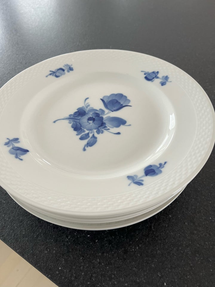 Porcelæn, Frokost tallerkner blå