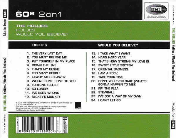 HOLLIES: Hollies / Would You