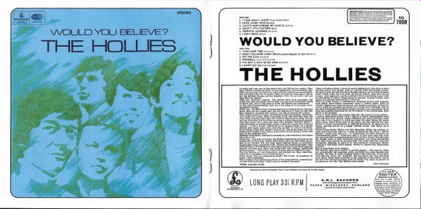 HOLLIES: Hollies / Would You