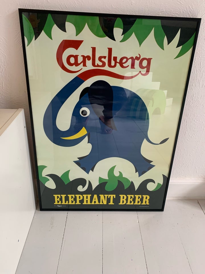 Plakat Carlsberg  motiv: Elefant