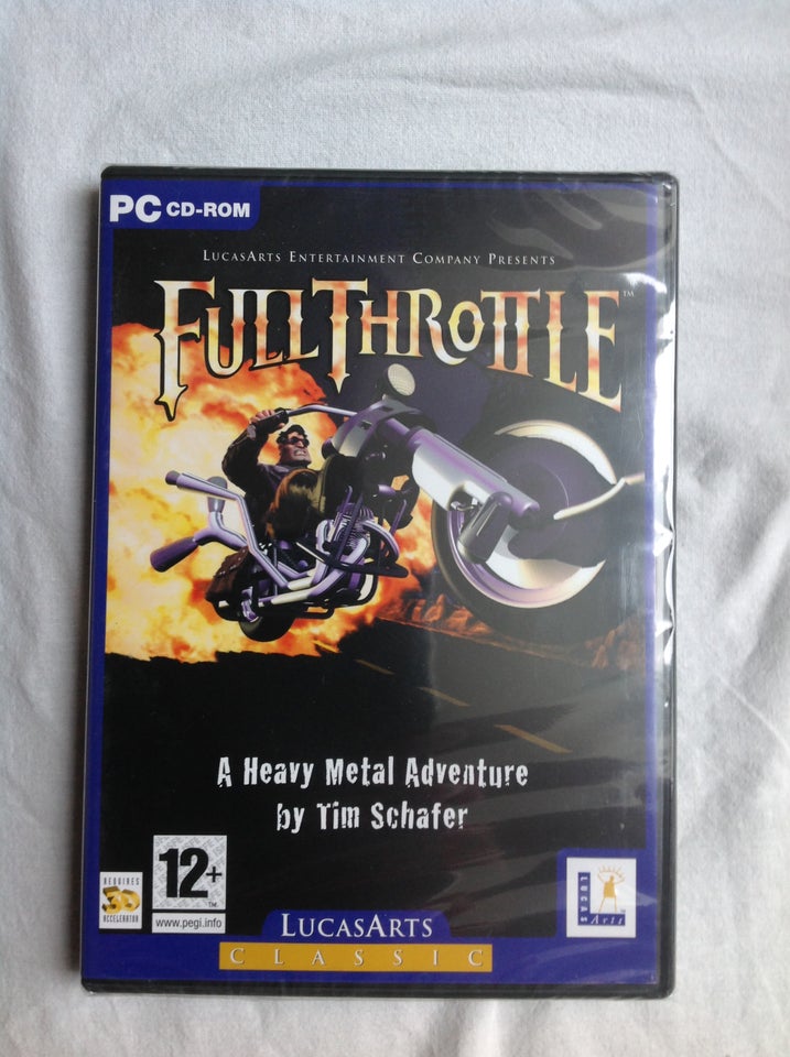 Full Throttle Lucasarts NEW SEALED