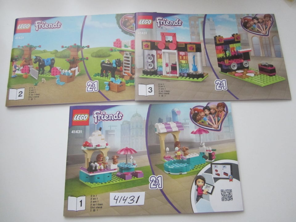 Lego Friends 41431 m vejledning