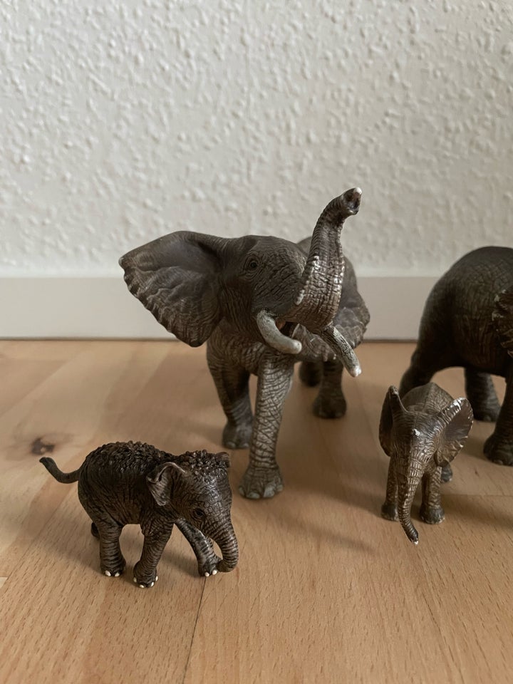 Dyr, Elefant flok, Schleich