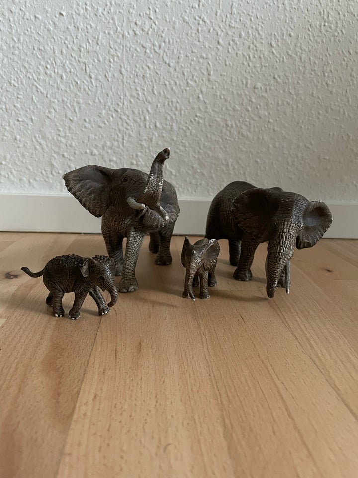 Dyr, Elefant flok, Schleich