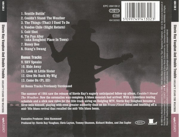 STEVIE RAY VAUGHAN: Couldn't Stand