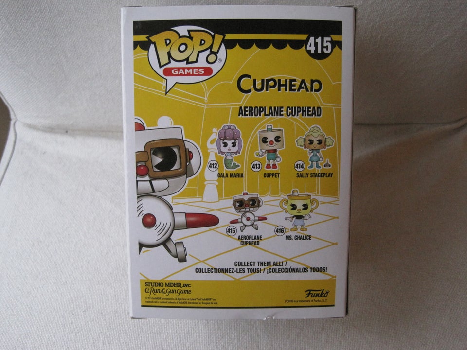 Funko Pop #415 Aeroplane Cuphead