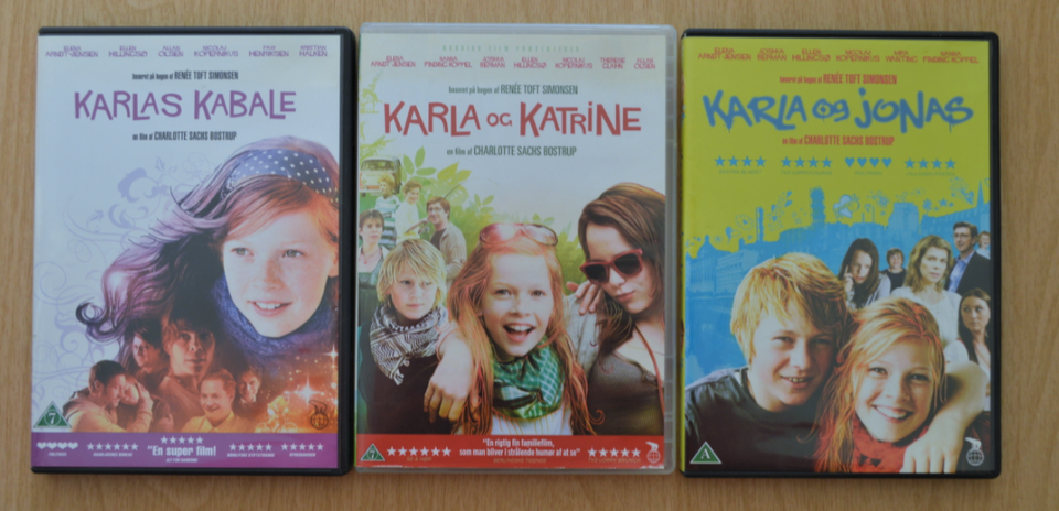 Karla, DVD, familiefilm