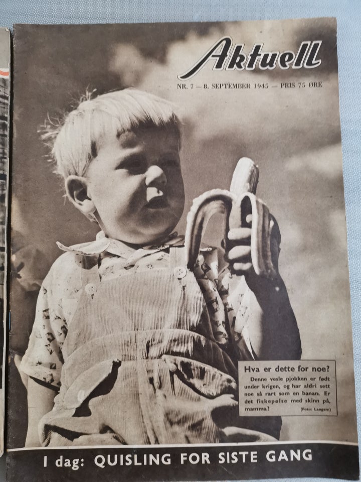 Norge i 1945 Aktuell, fra Sola til