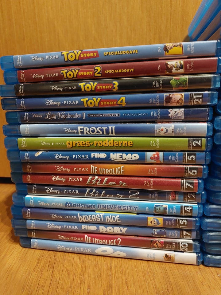 Disney + Pixar, Blu-ray, animation