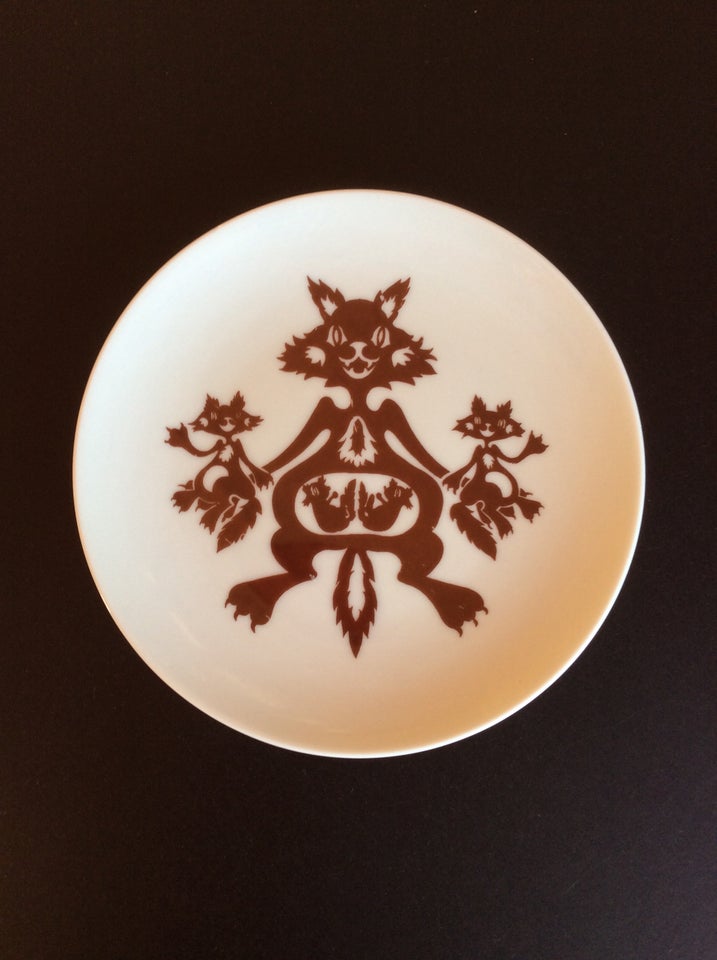 Porcelæn Platte / tallerken /