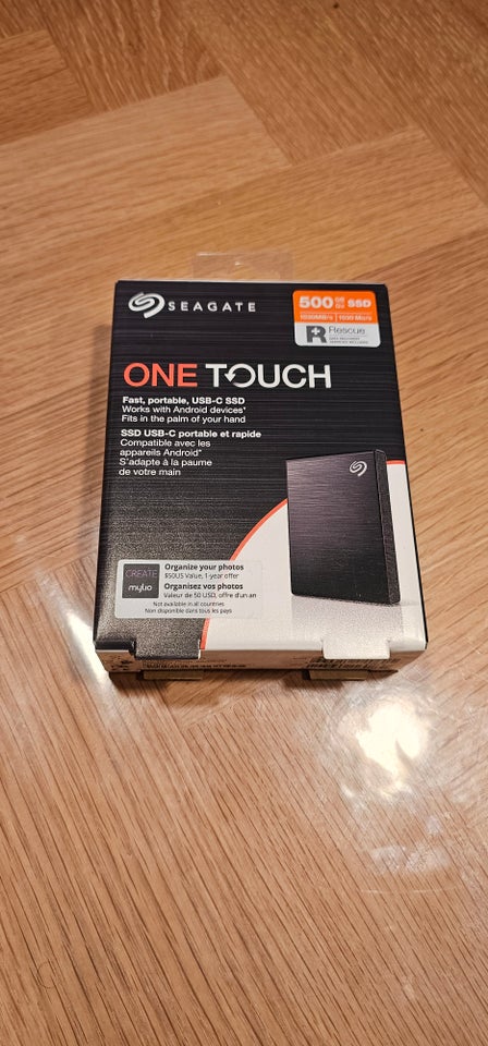 Seagate ekstern 500 GB