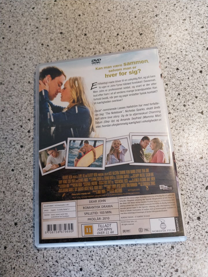 Dear John, DVD, romantik