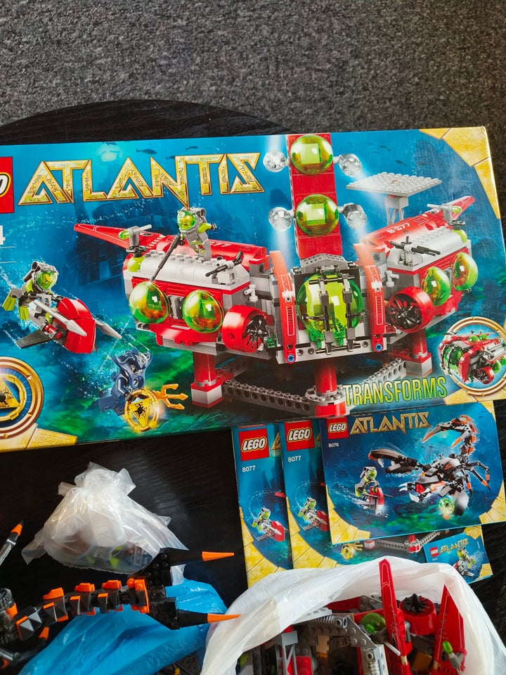 Lego Atlantis, 8077..8076..8072