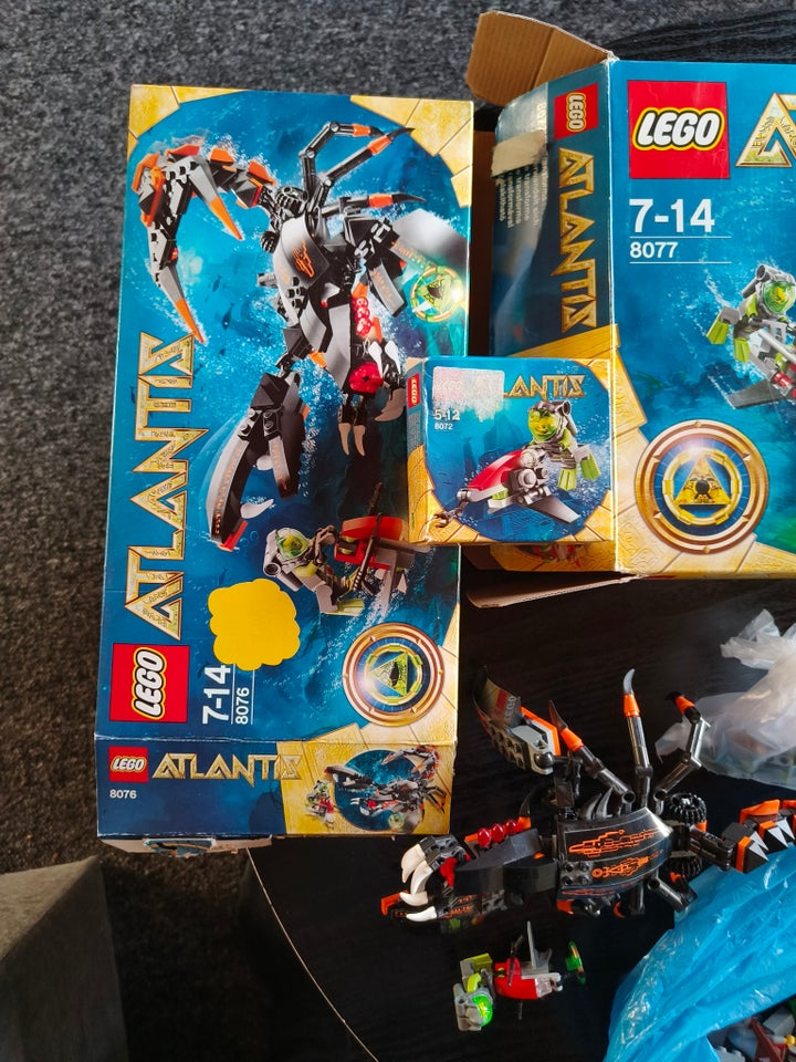 Lego Atlantis, 8077..8076..8072