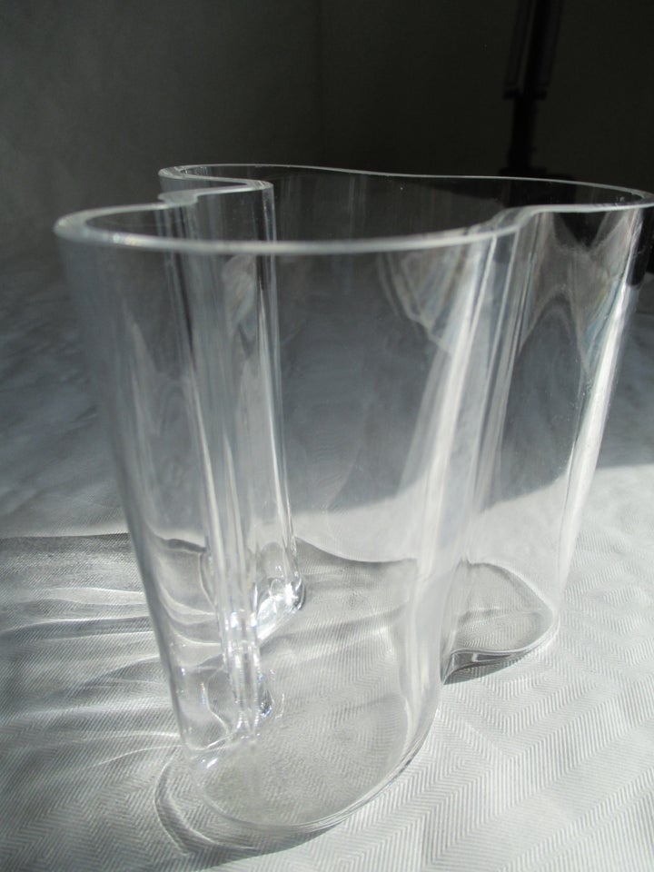 Glas Vase og fyrfadsstage