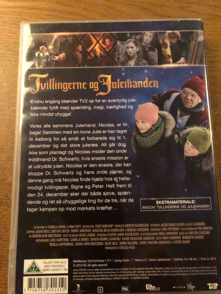 Tvillingerne og julemanden , DVD,