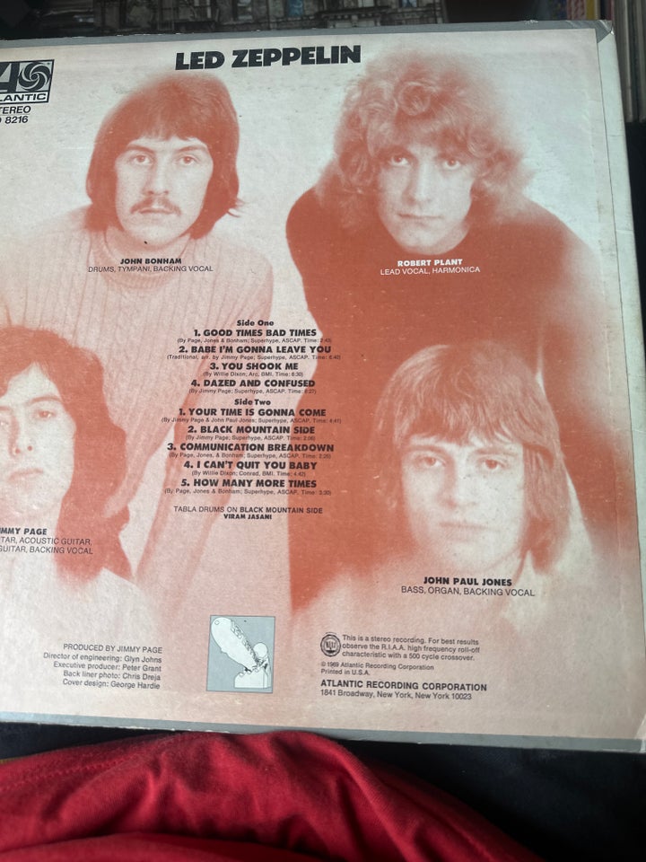 LP, Med zeppelin