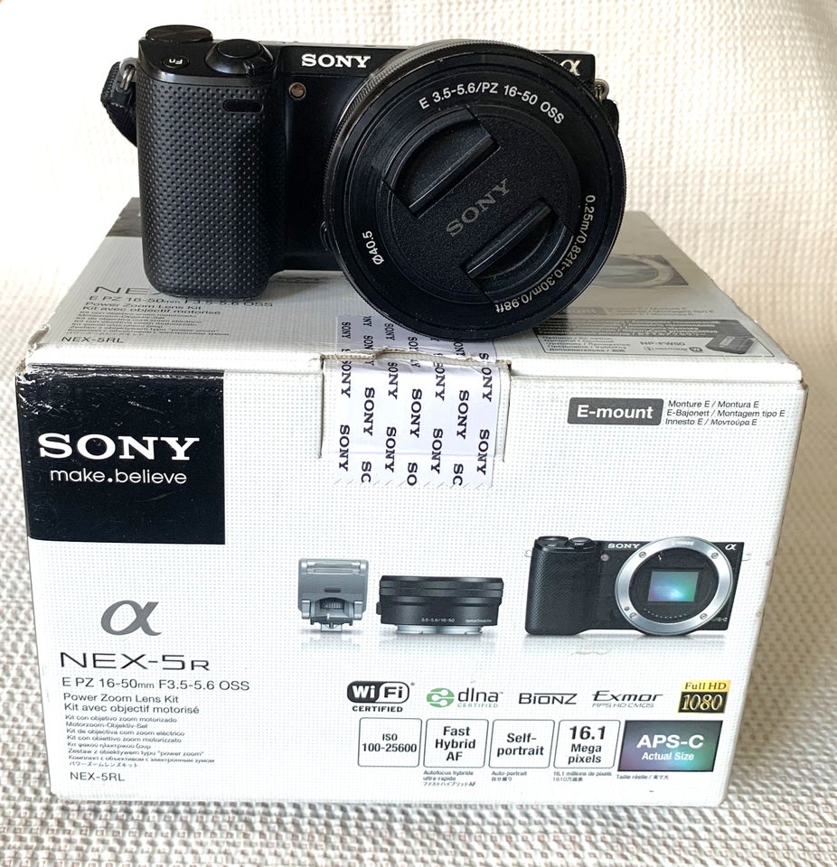 Sony, Alpha NEX 5R, 16,1 megapixels