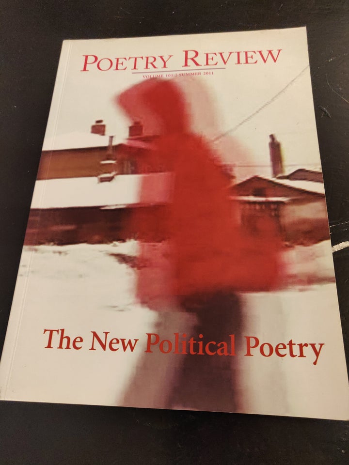 The new political poetry volume