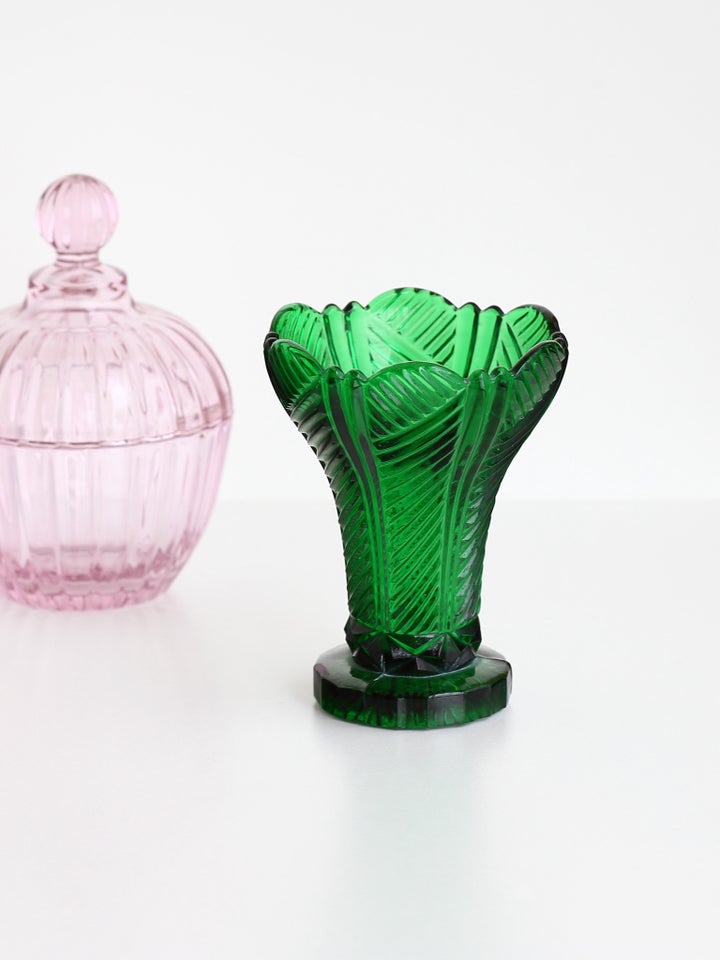 Glas Glasvase  Polsk vase