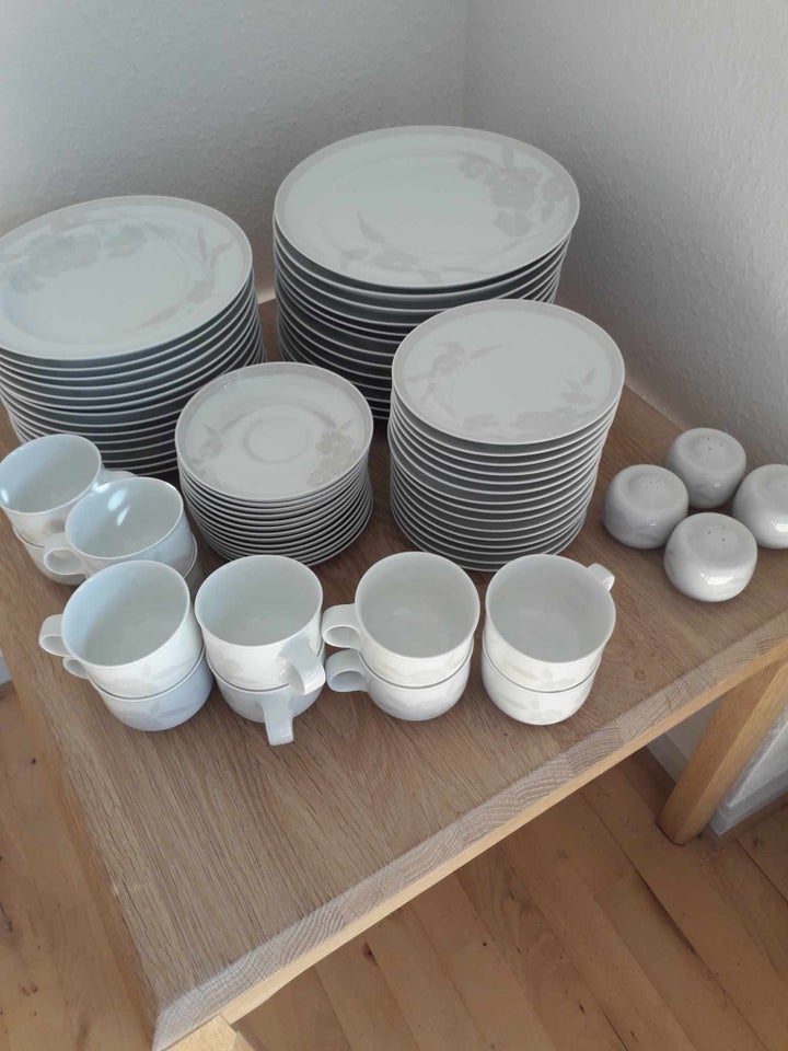 Porcelæn, Kaffe/Spisestel,