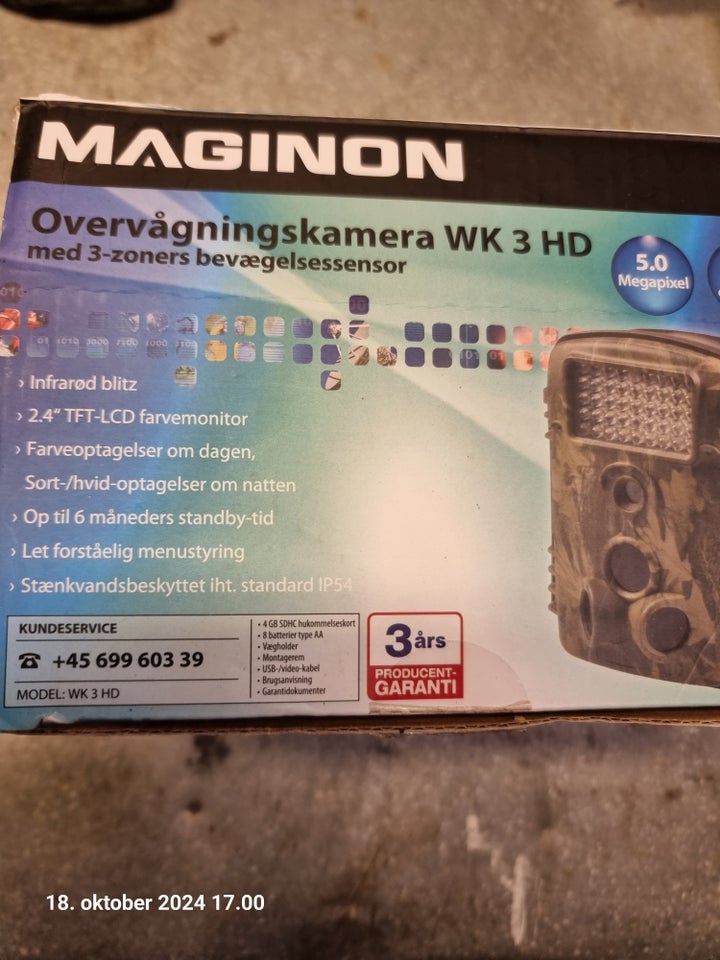 Jagtkamera, Maginon