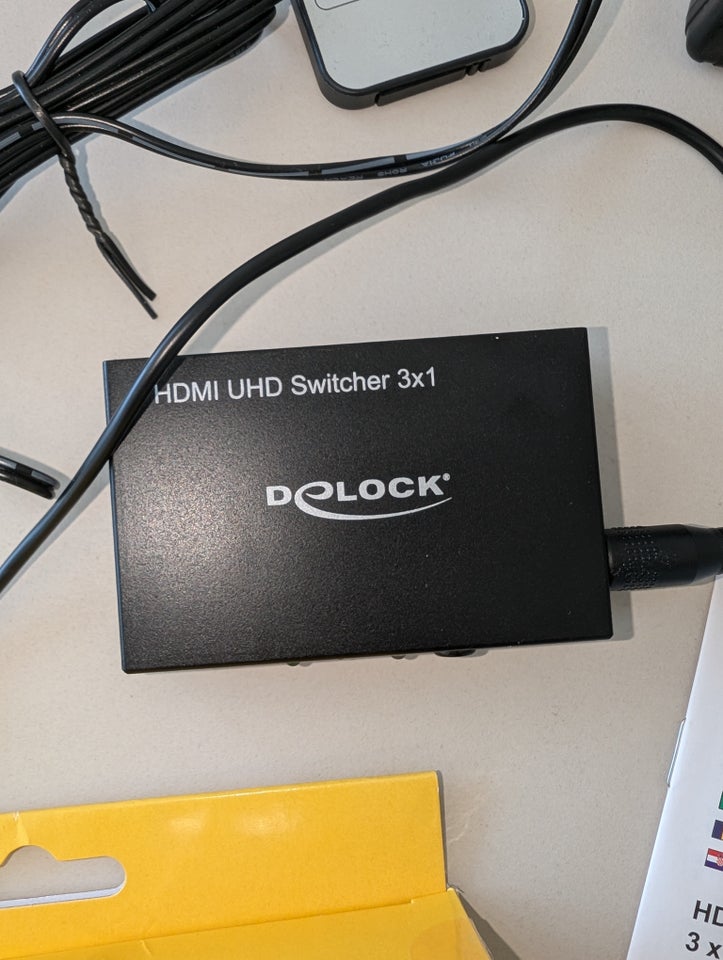 Delock HDMI UHD Switch 3 x HDMI in > 1 x